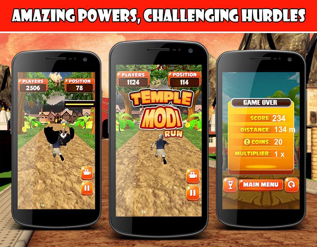 Temple Modi Run