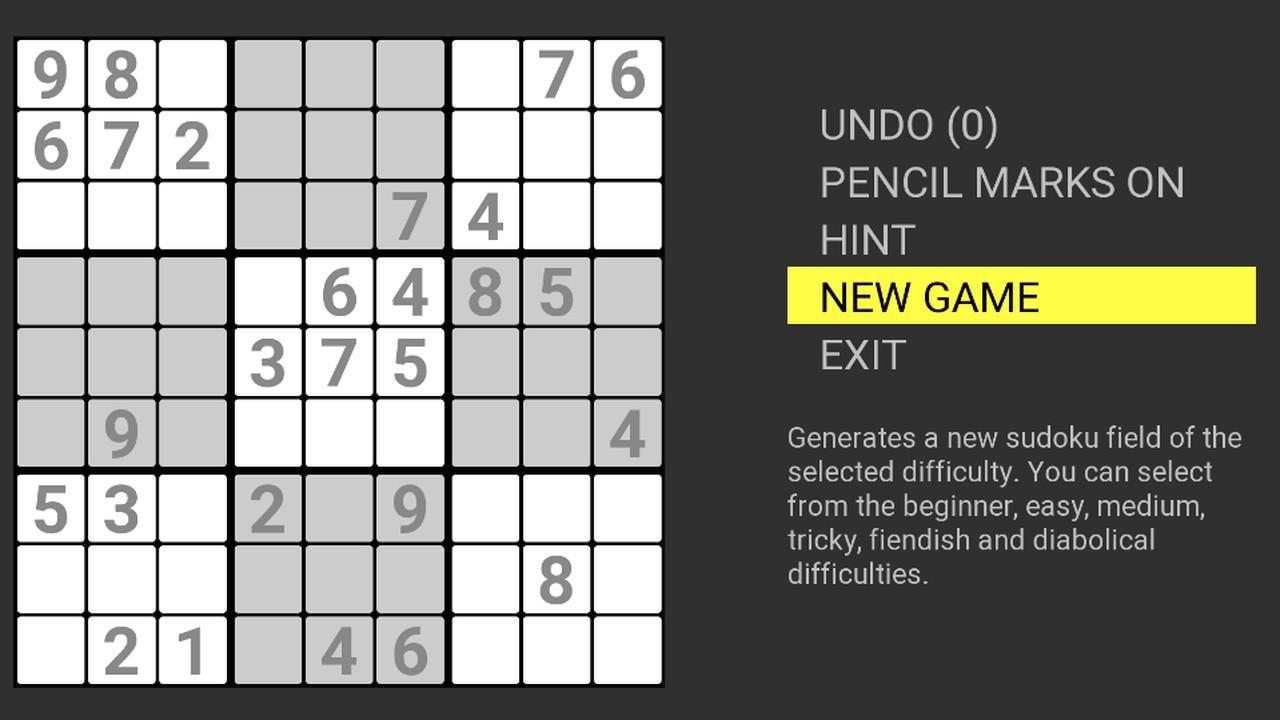 Sudoku Smart TV