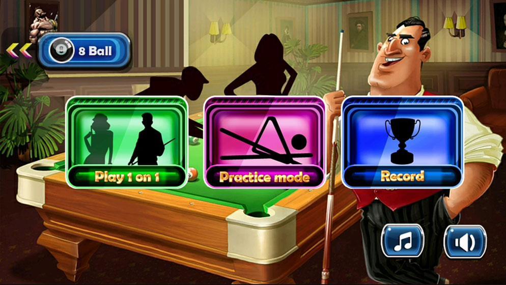 Snooker - 8 ball Billiard