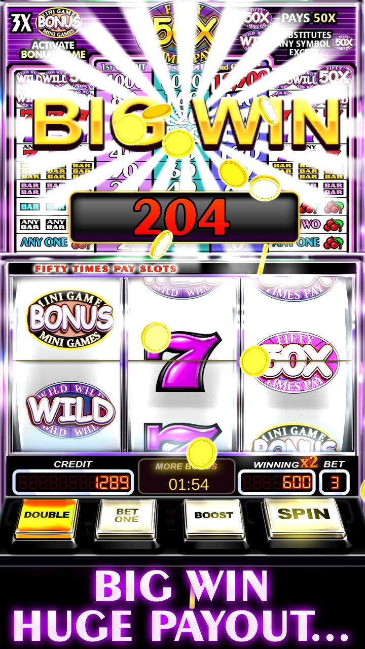 Free Slot Machine 50X Pay
