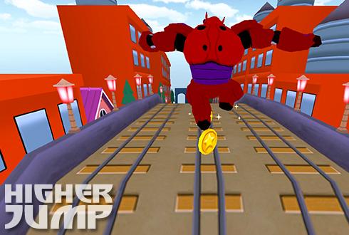 3D Subway Big Robot Run