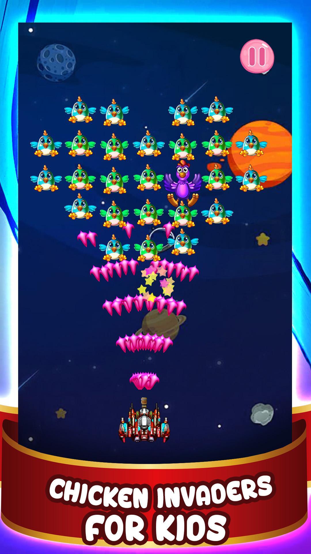 Chicken Invarders For Kids