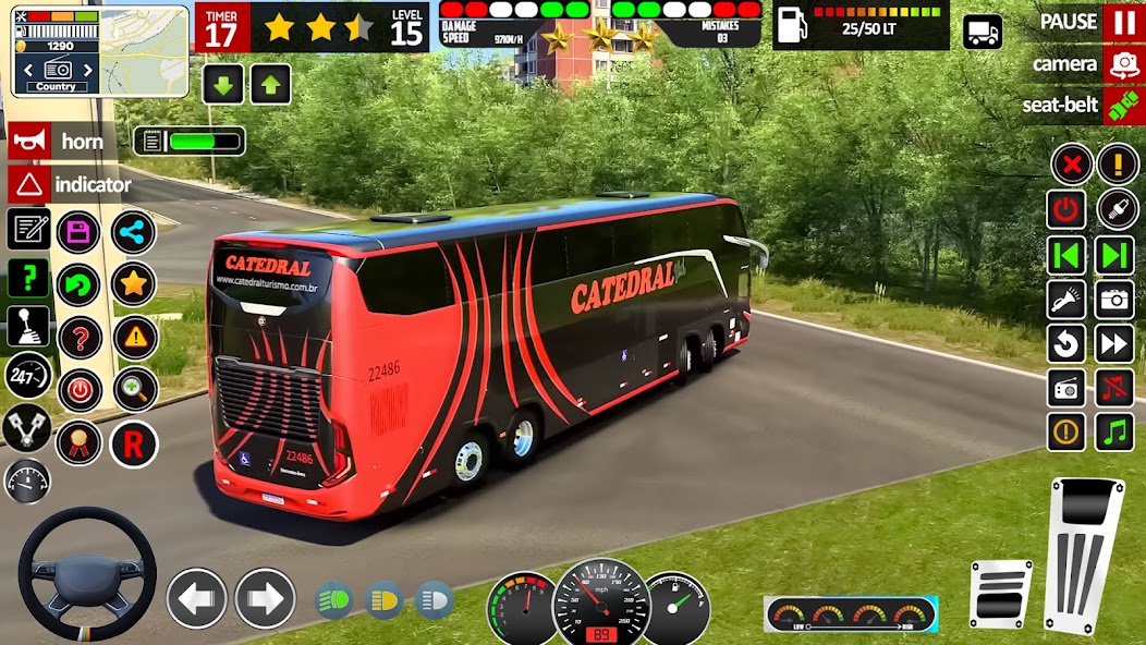 Bus Driving City Coach Bus Sim