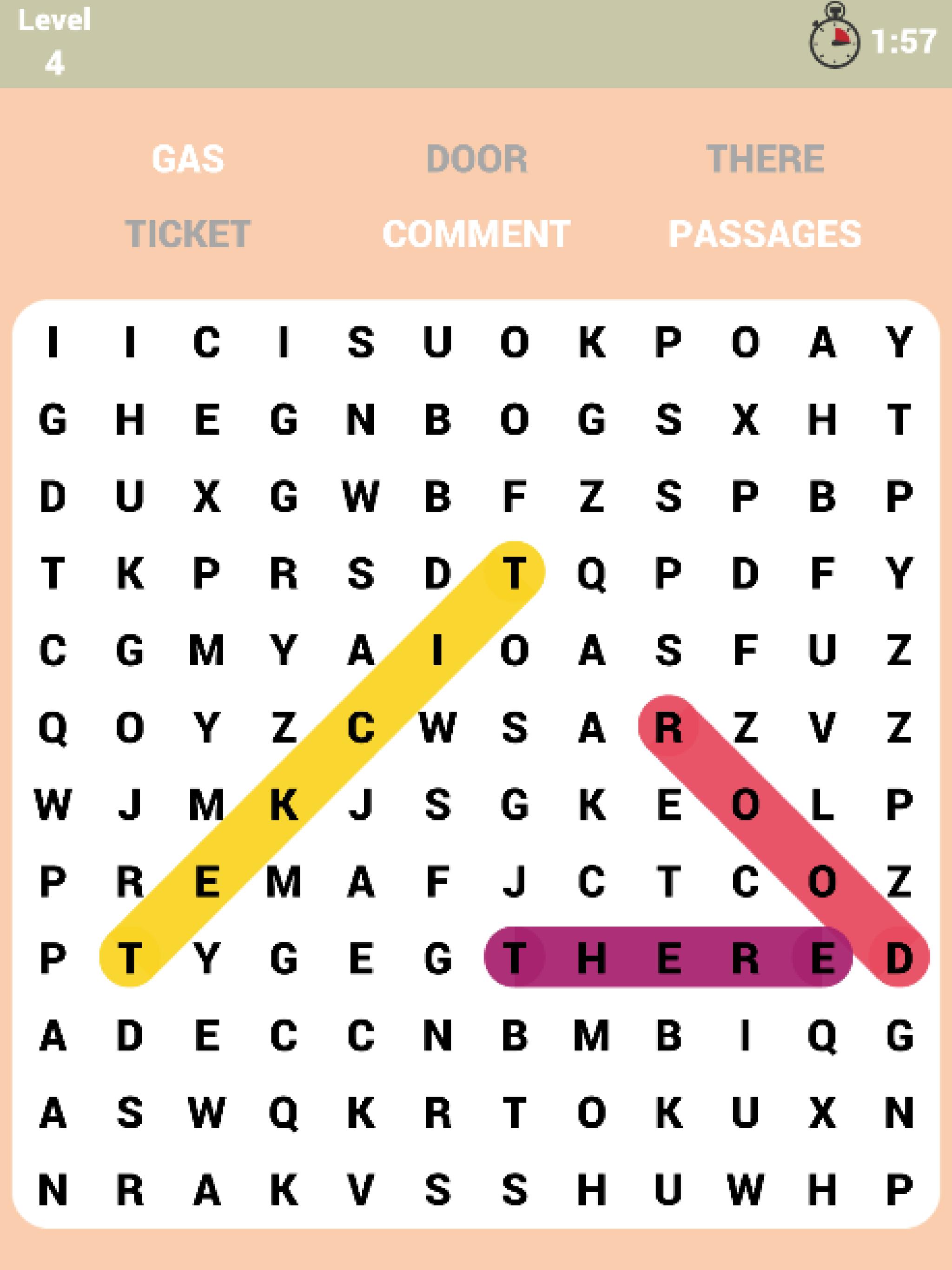 Word Search For Newbie
