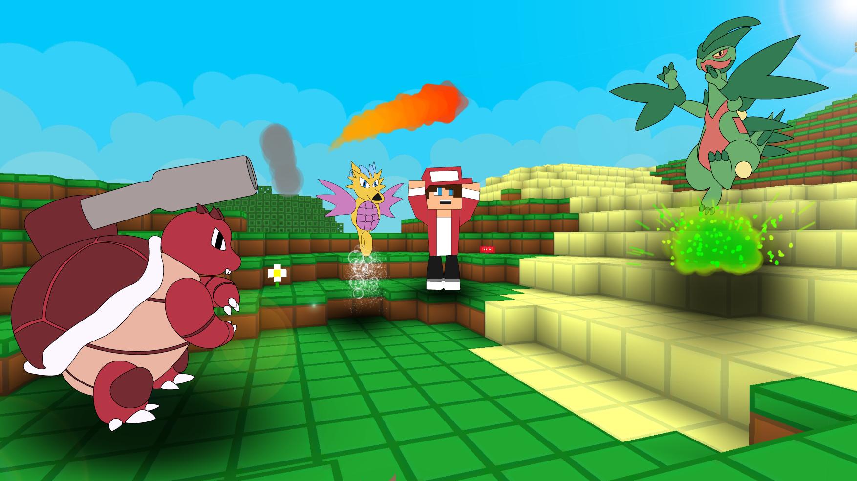 Pixelmon Craft Go: Trainer Battle