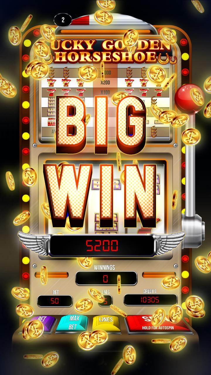 Lucky Golden Horseshoe Slots!