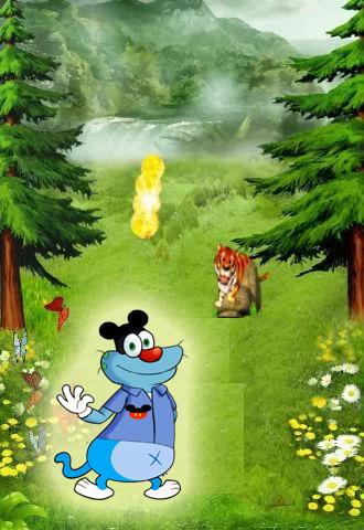 Moggy Fly in jungle