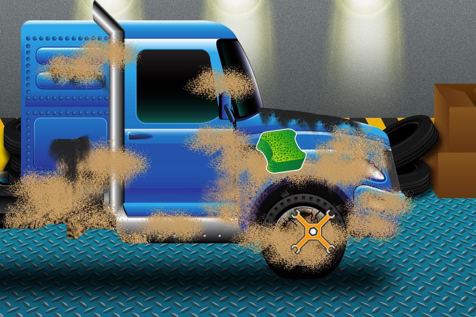 Wash truck game