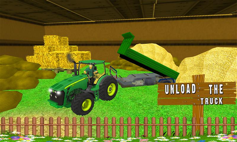 Farm Tractor Transportation 3D