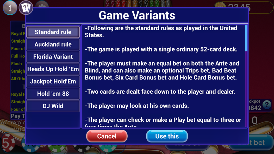 Ultimate Poker Texas Holdem