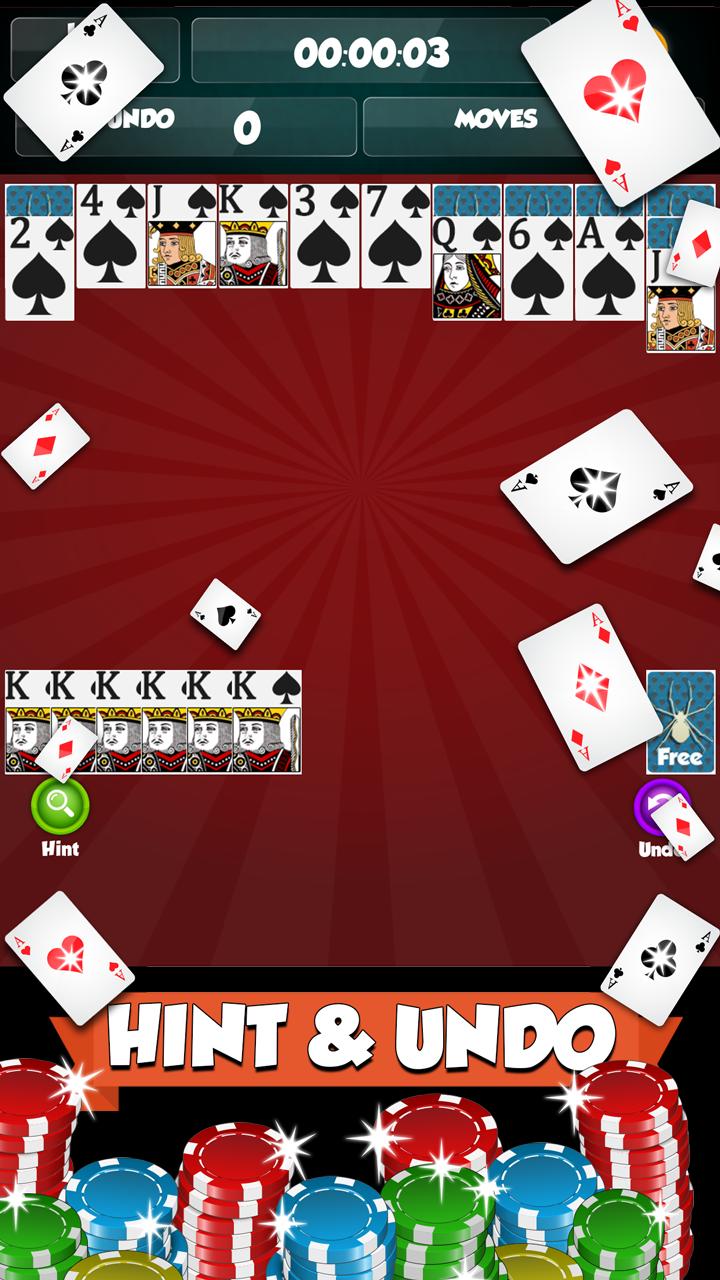 Spider Solitaire - Card games