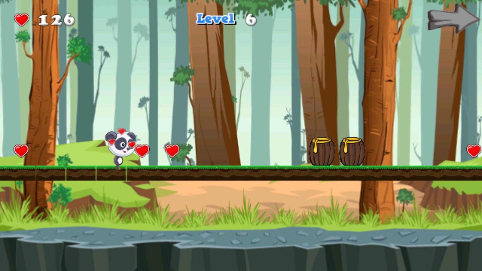 Panda Jungle Run