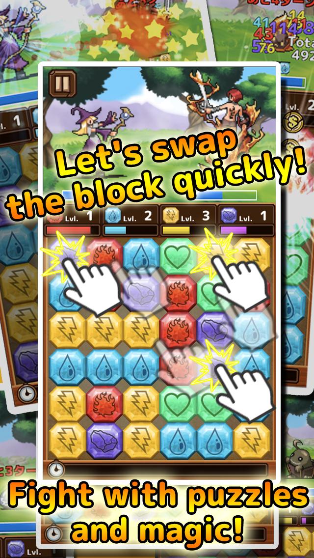 Witch Puzzle RPG