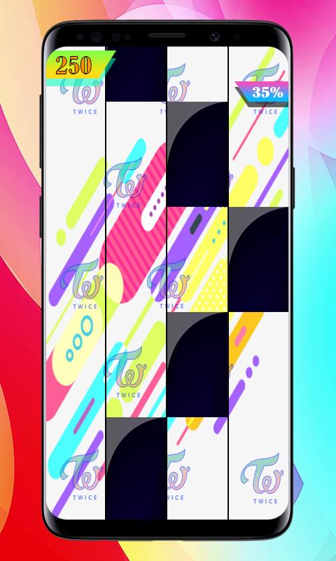 Twice Piano game tiles