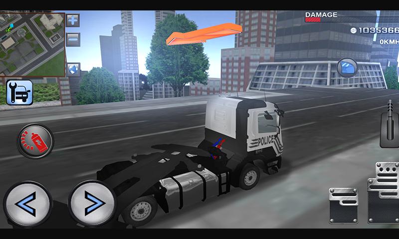 3D Police Truck Simulator 2016