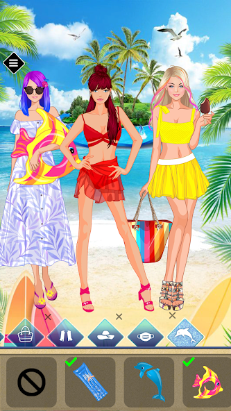 Summer Dress Up Game Sevelina