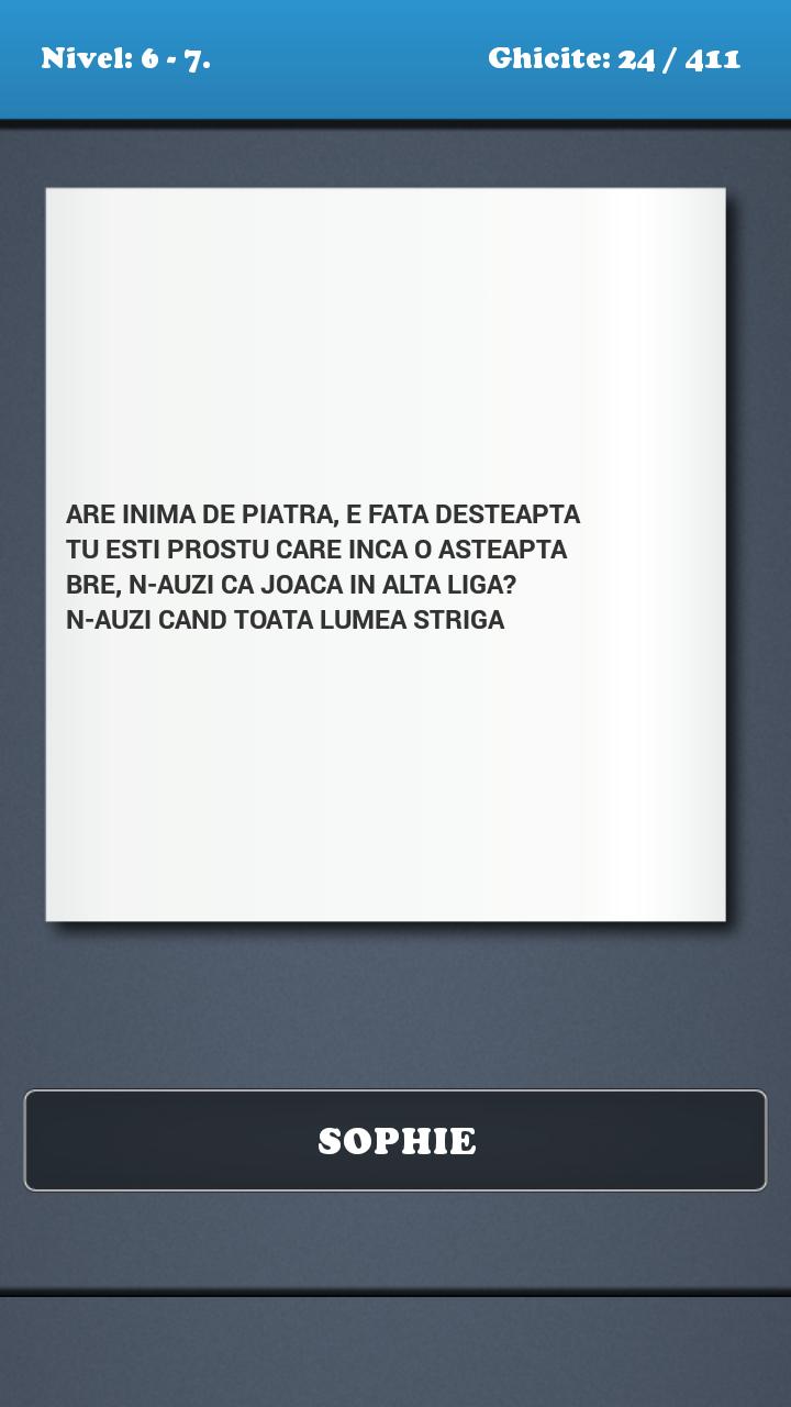 Ghiceste melodia