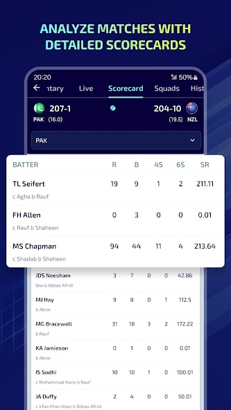 CricketNow Live Line