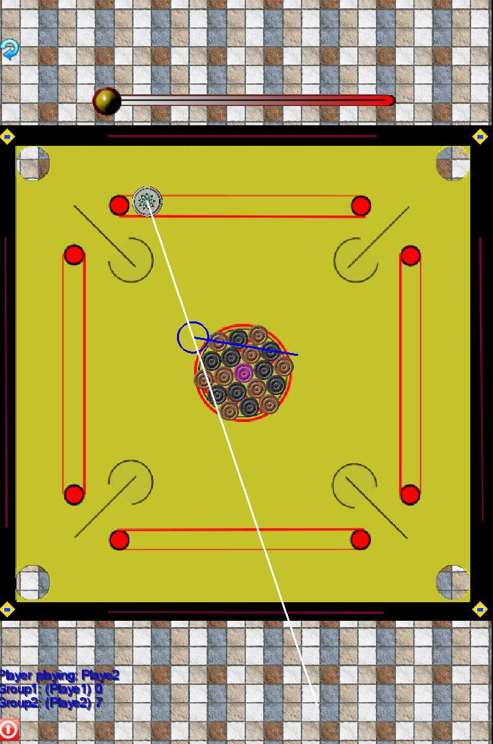 Carromboard game