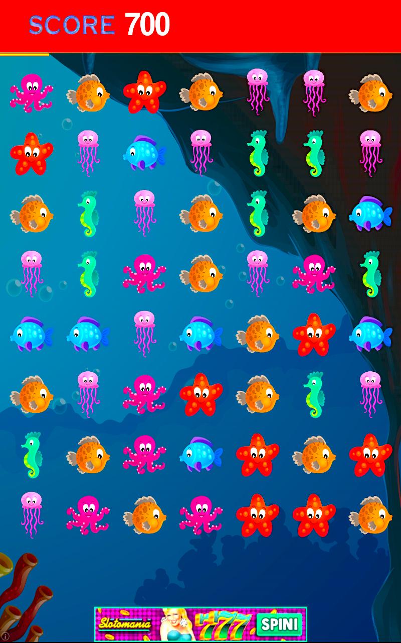 Ocean Life Splash Match Heroes