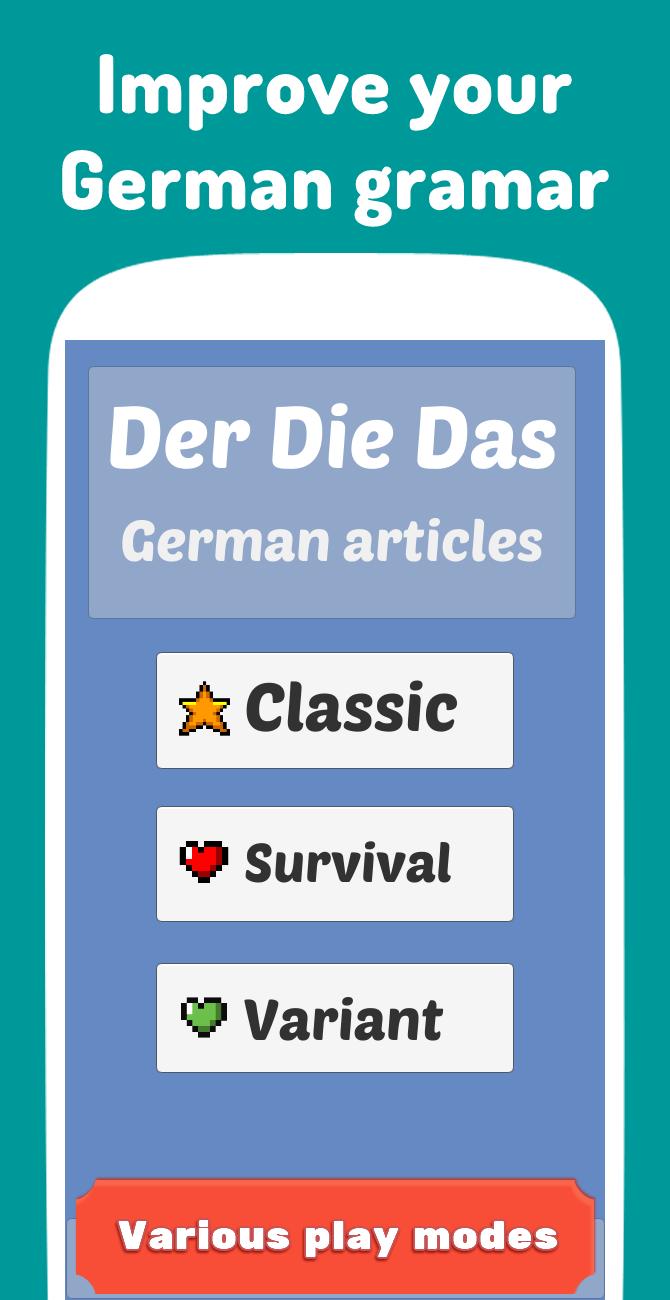 Der Die Das Articles