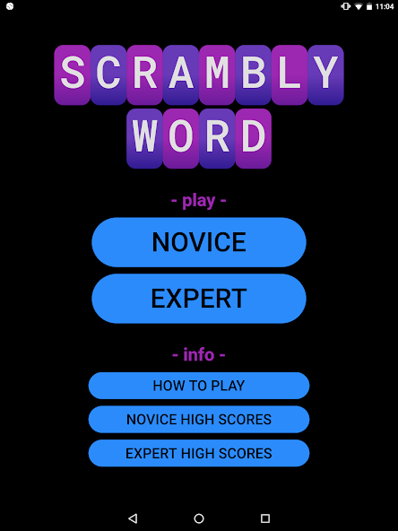 Scrambly Word