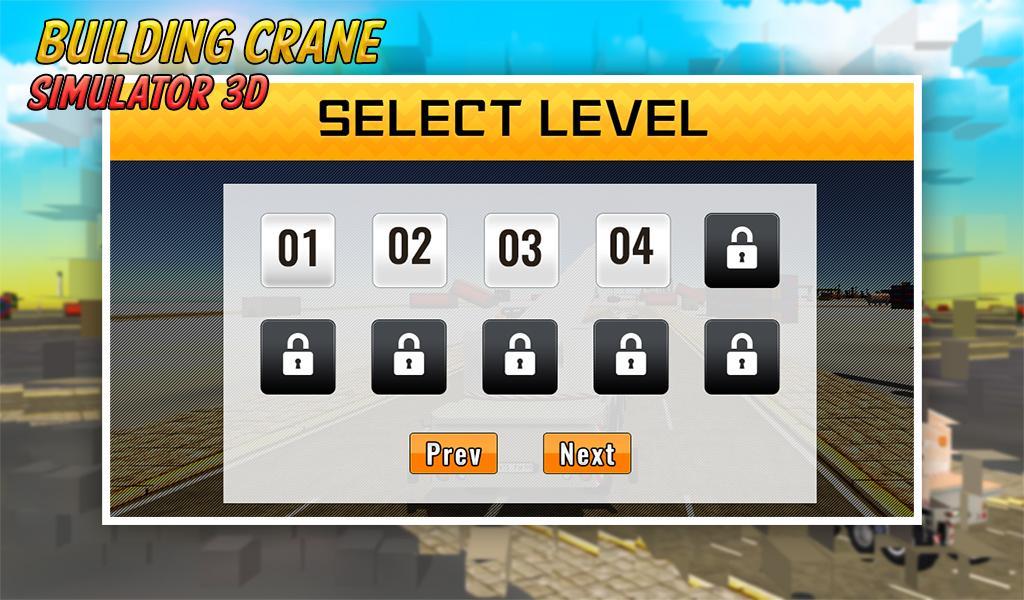 Tower Crane Simulator 3D Drive