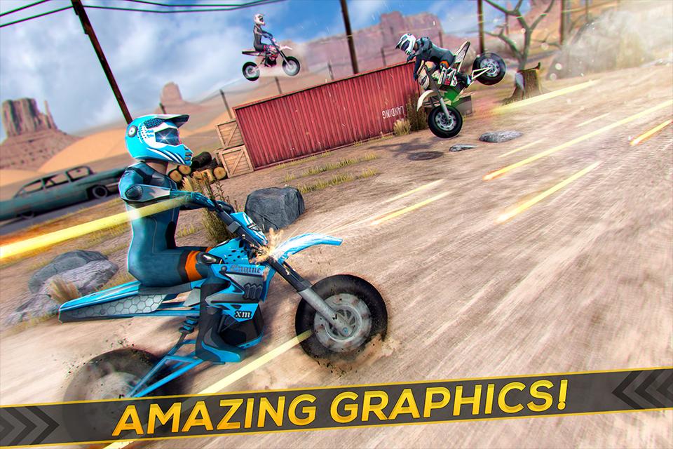 Real Motorbike 3D Scooter Race