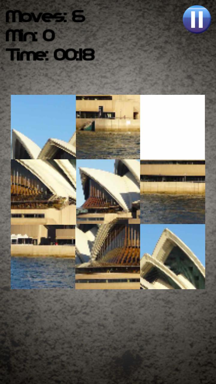 Picture Slide Tiles Puzzle