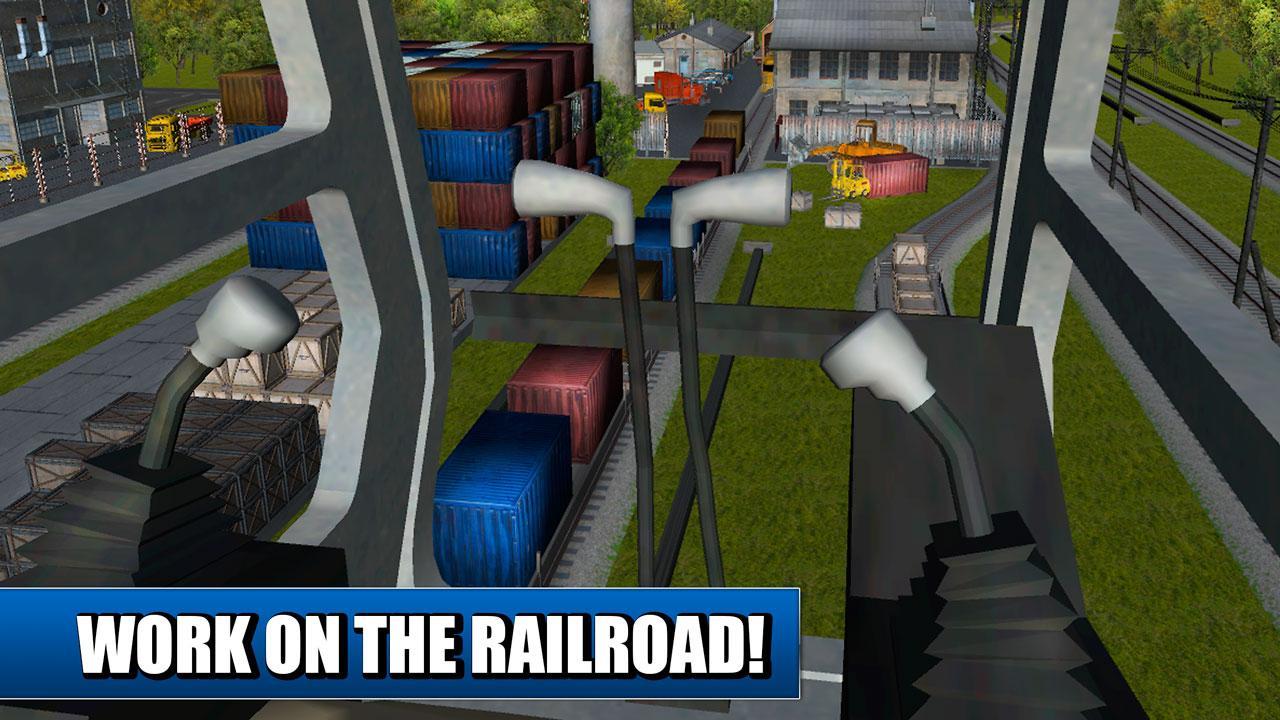 Railway Cargo Crane Simulator