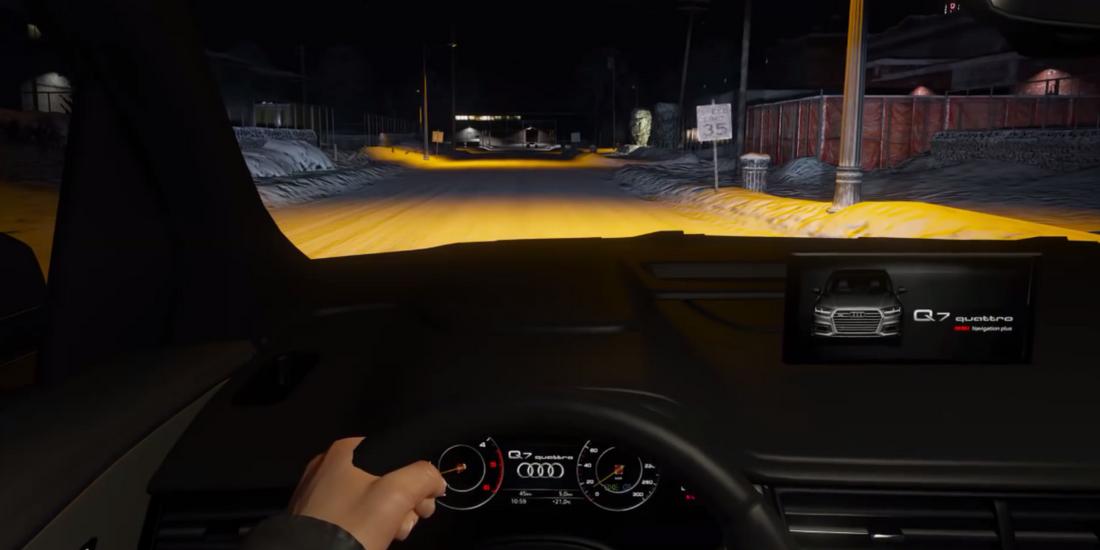 Q7 Driving Audi Simulator 2017