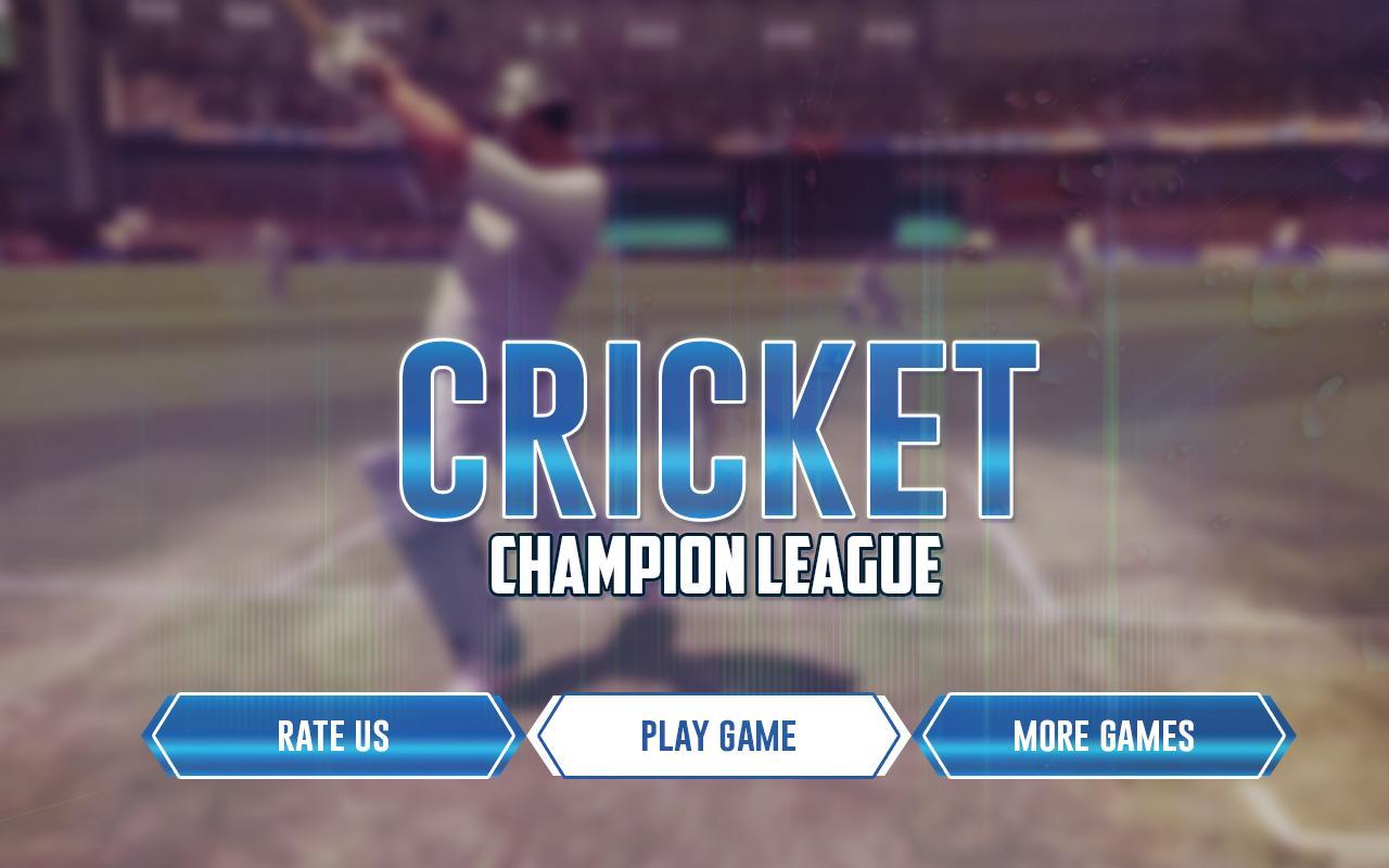 Cricket Champion League - New Cricket Game