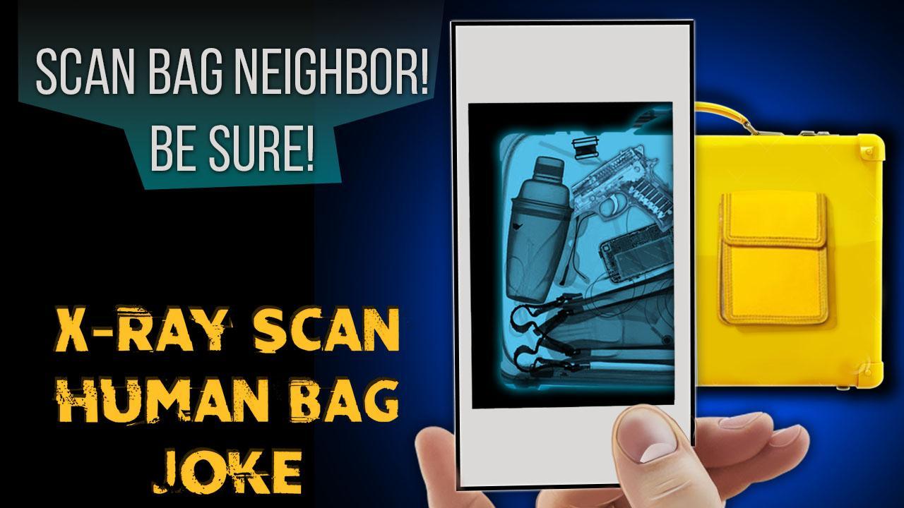 X-Ray Scan Human Bag Joke