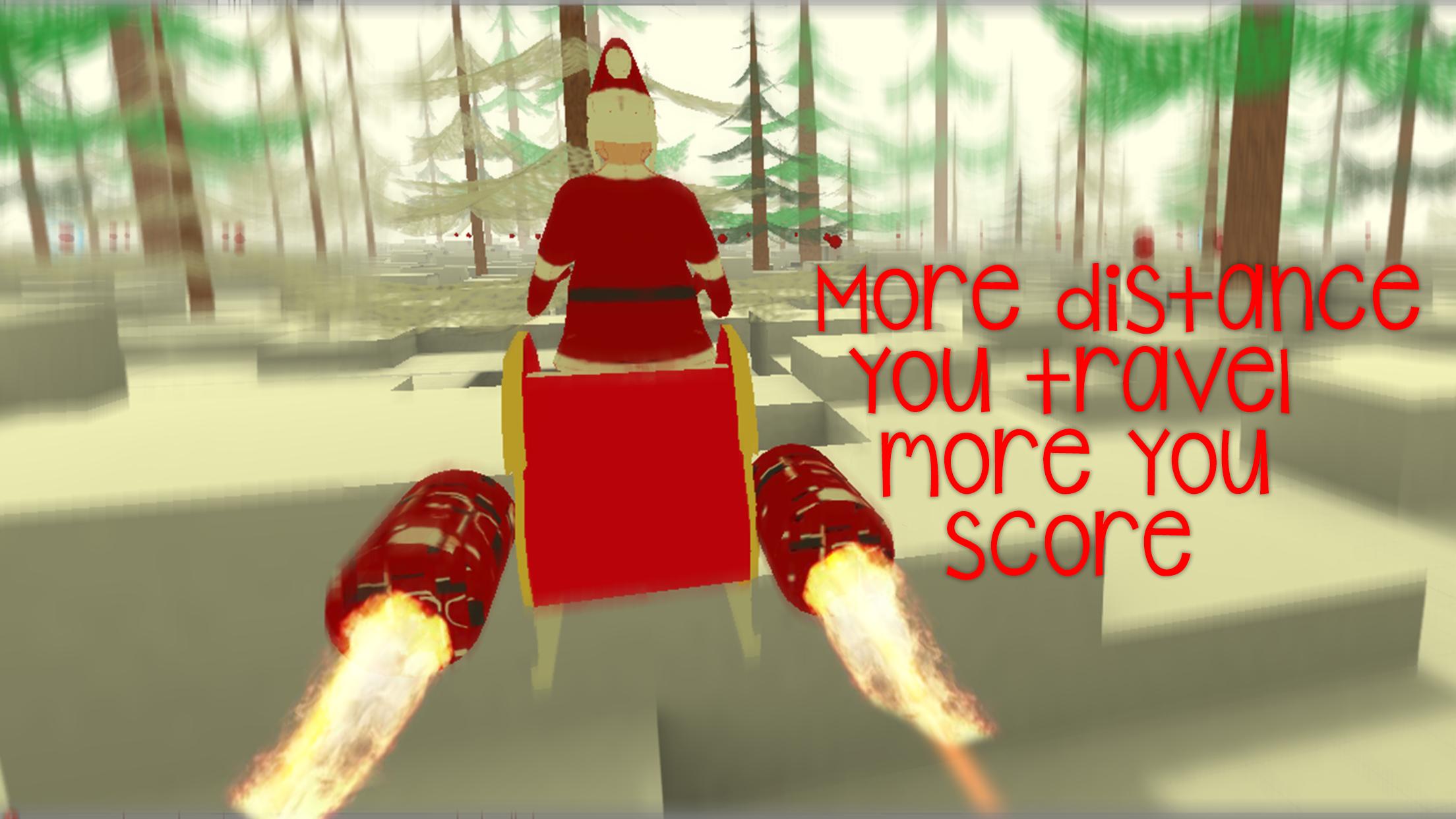 Super Santa Claus Flying Race