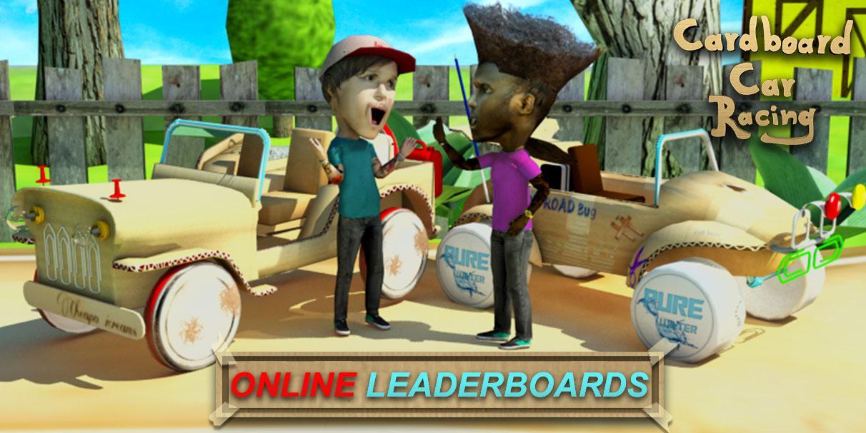 Cardboard Car Racing