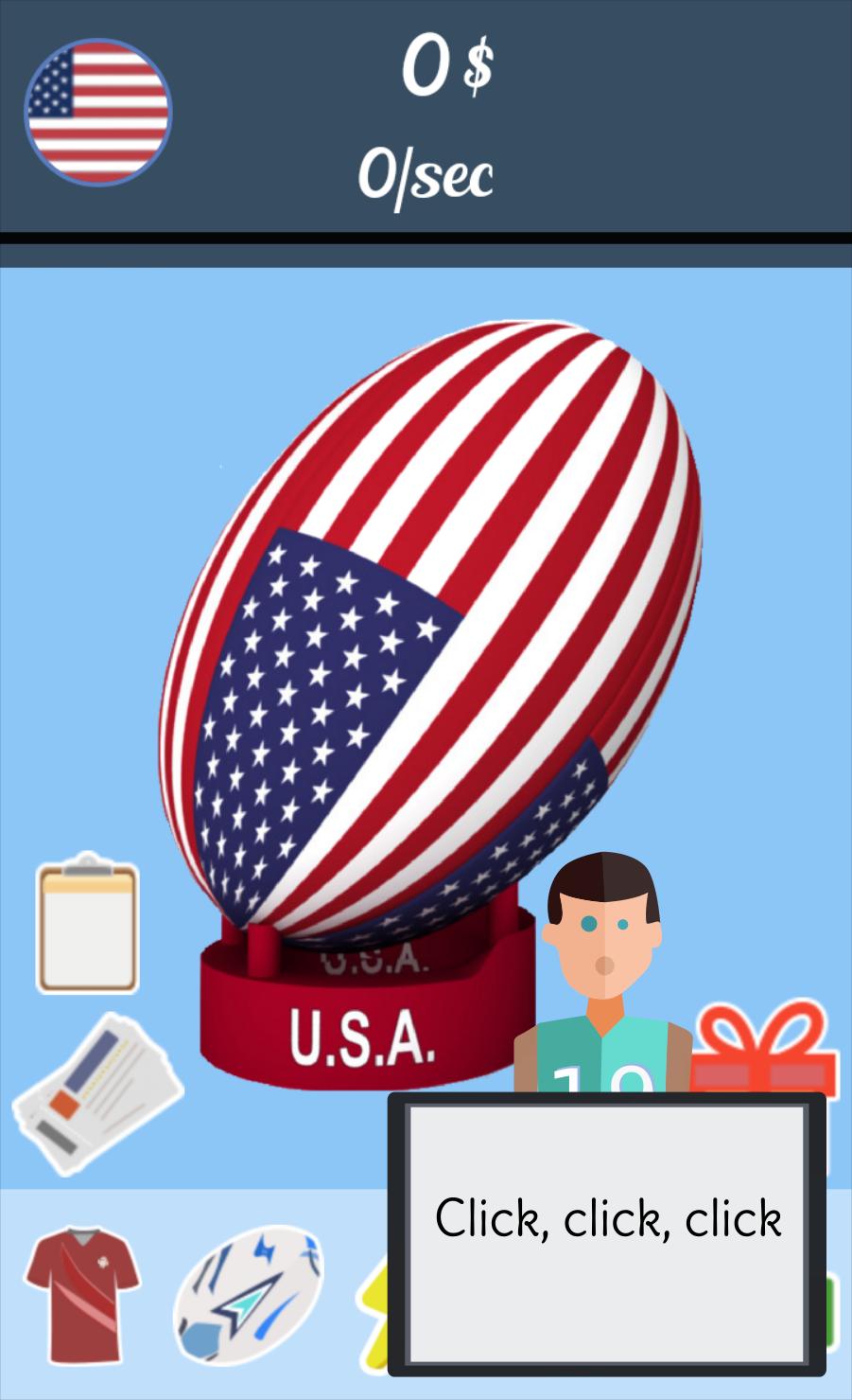 Rugby World Cup Clicker