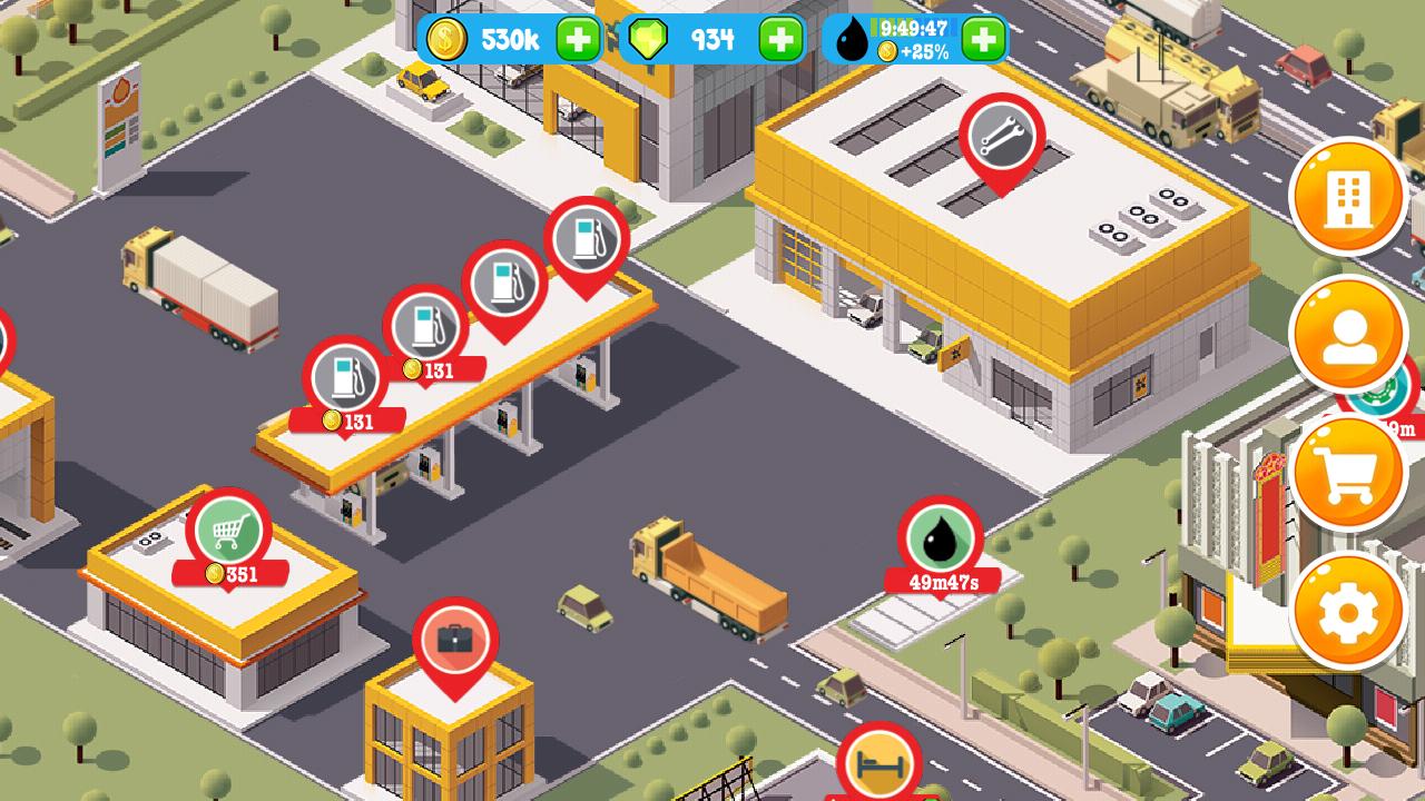 Fuel Inc - Gas Station builder