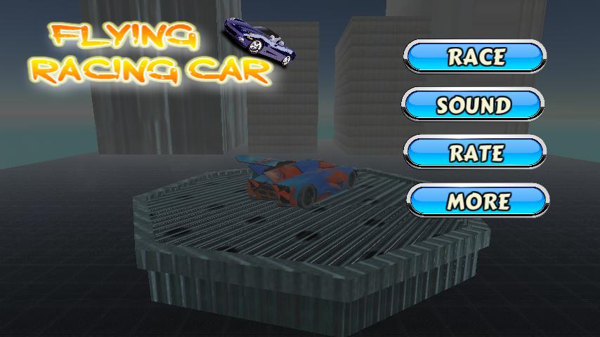 Turbo Flying Car Race