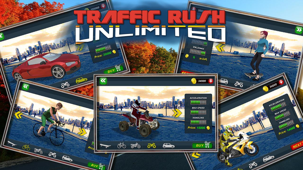 Traffic Rush Unlimited