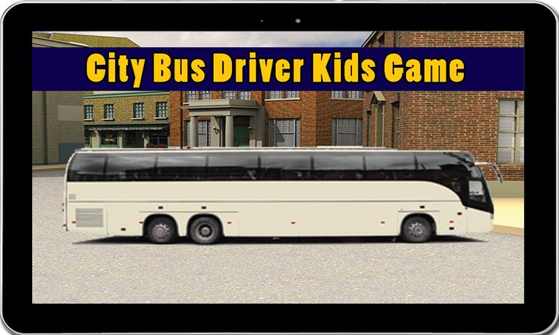 City Bus Driver Kids Game