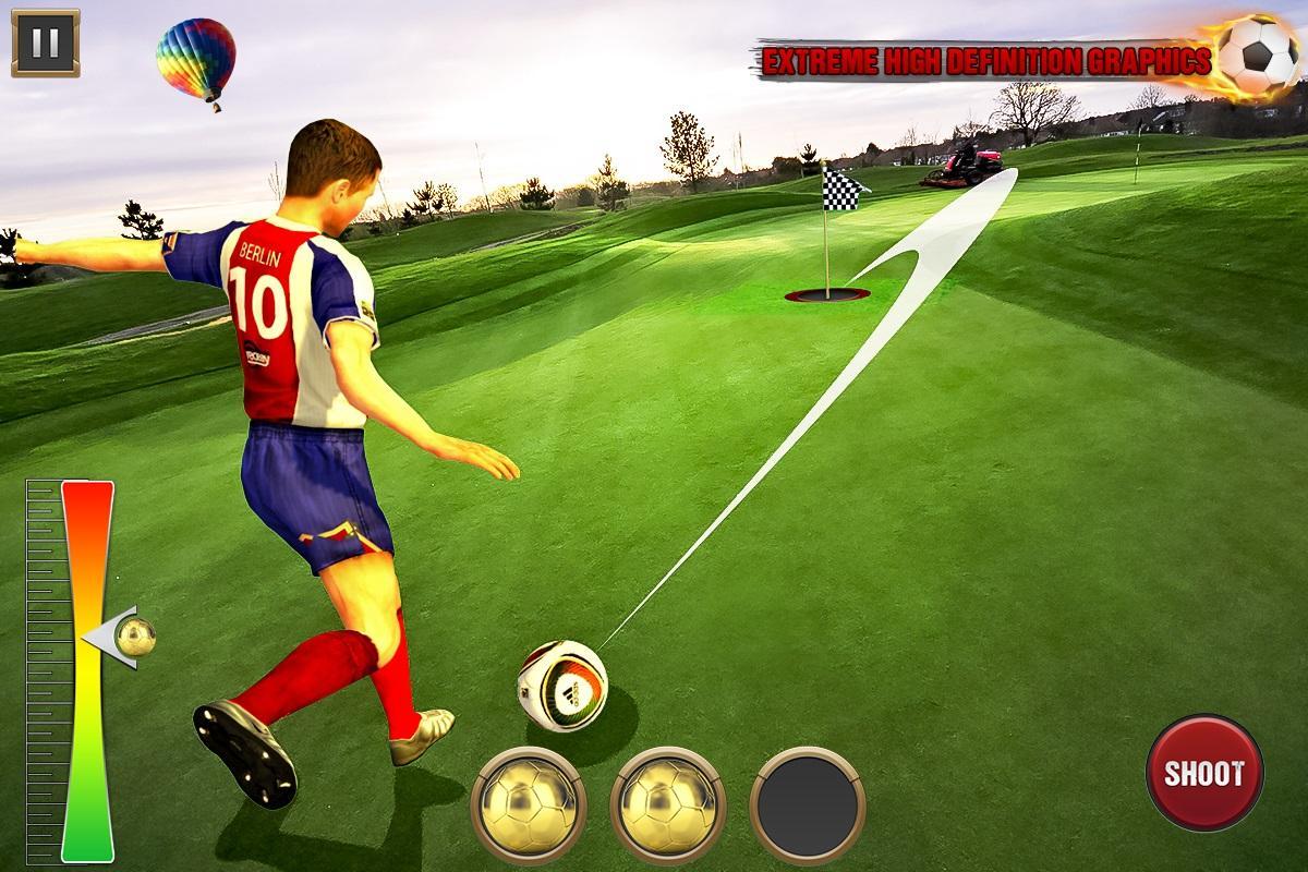 Football golf soccer games