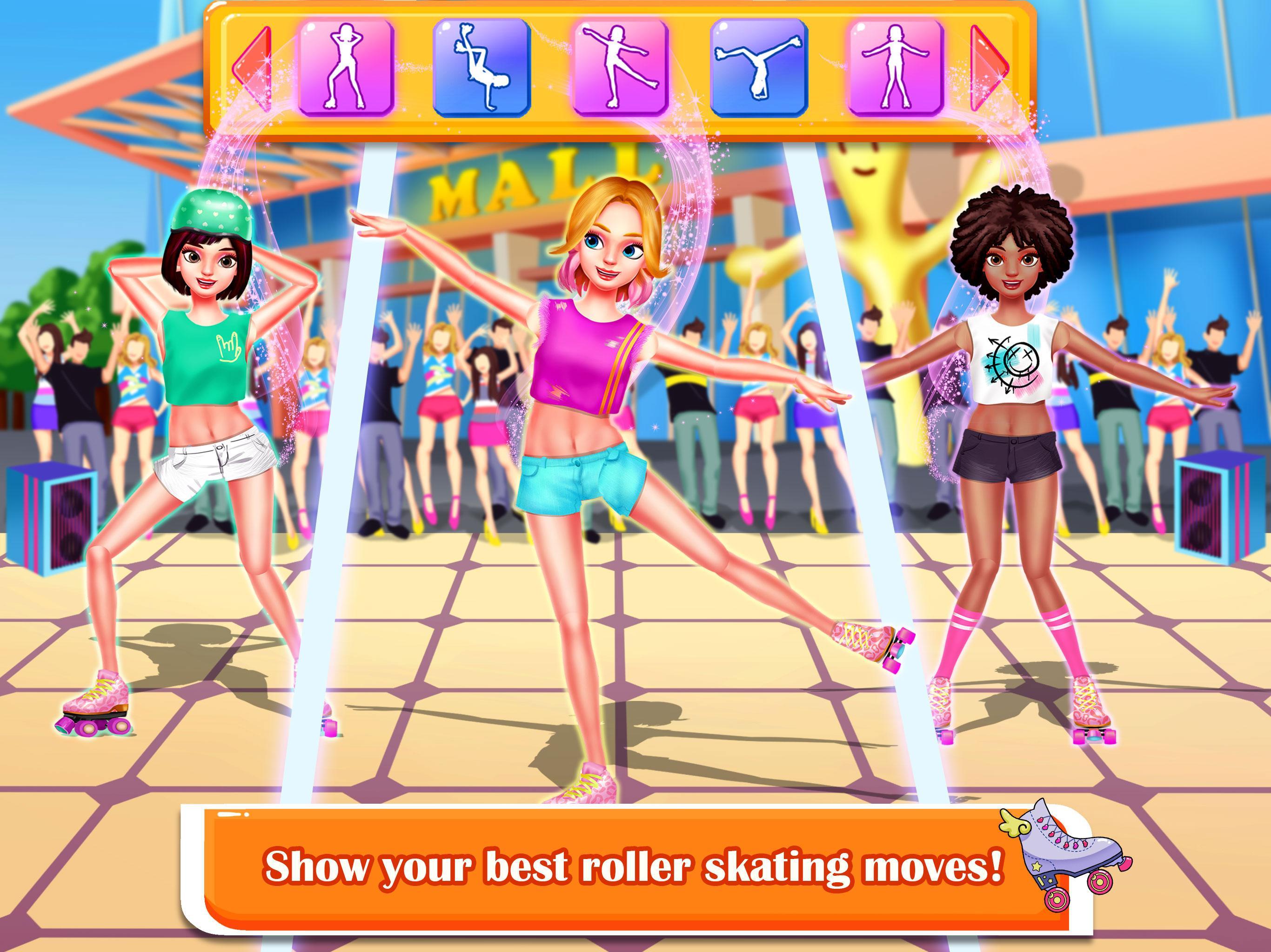 Roller Skating Girl: Perfect 1