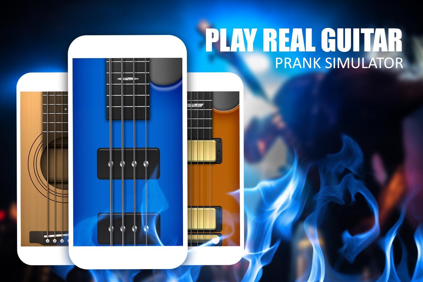Play real guitar simulator