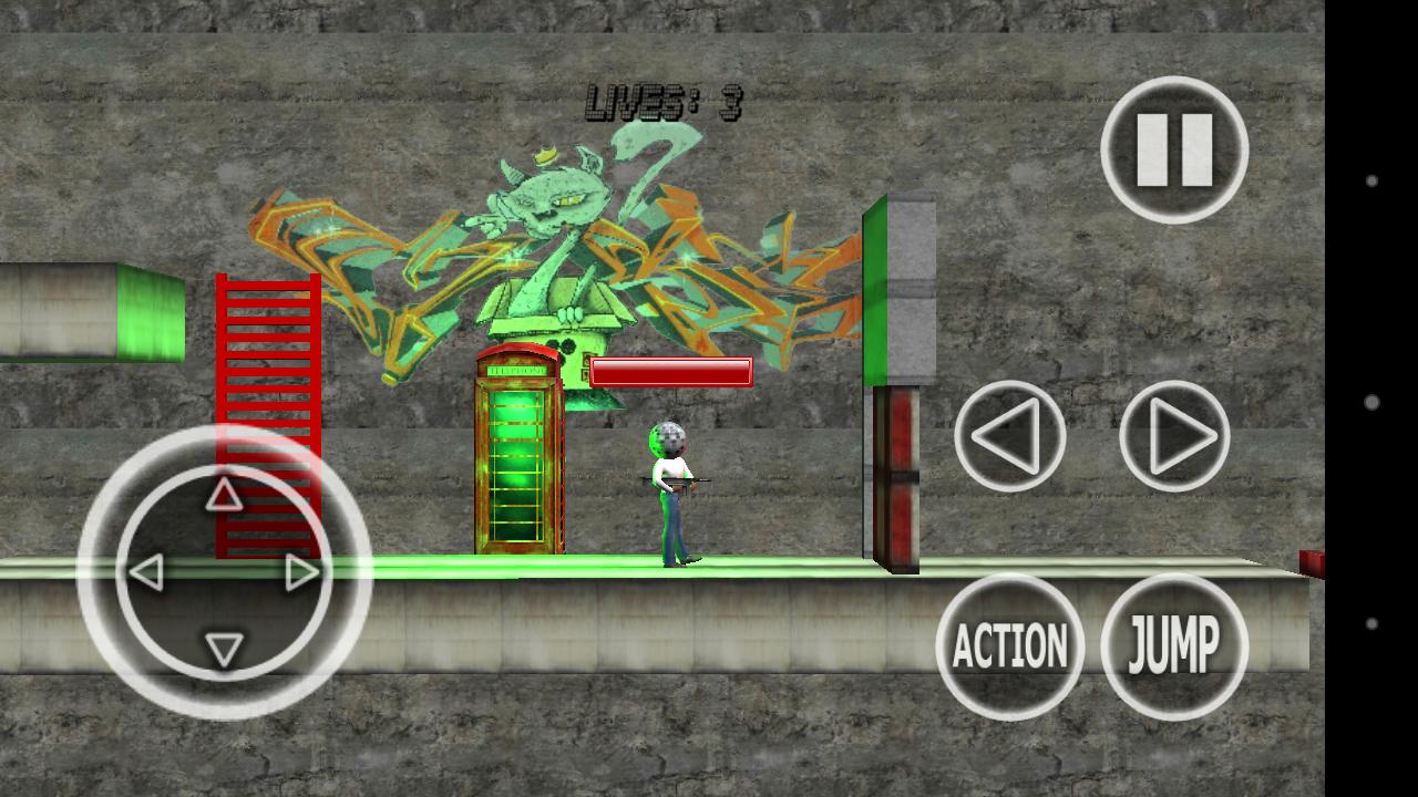 Discoman Platformer