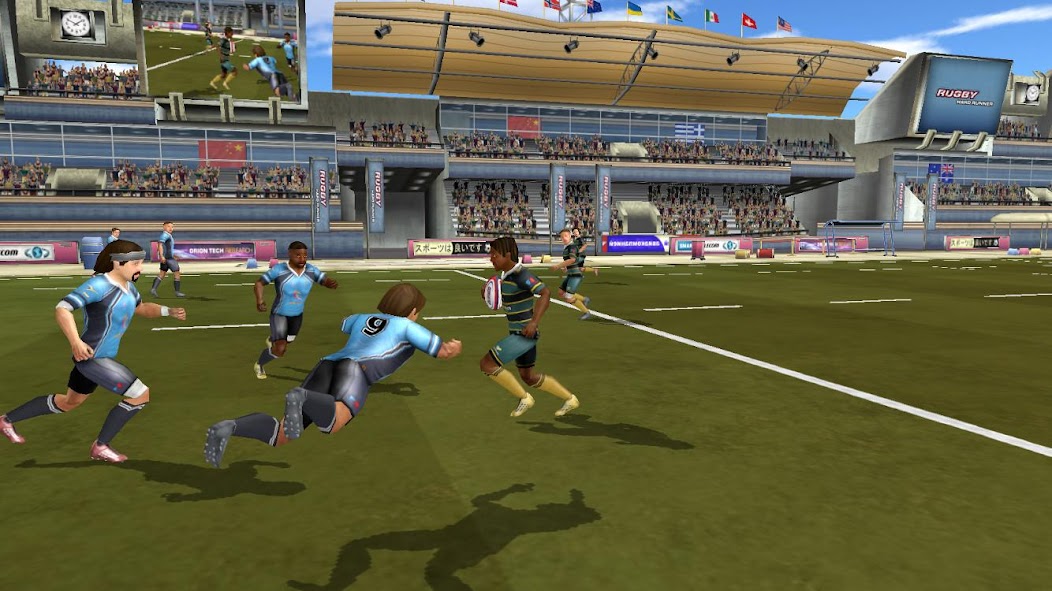 Rugby: Hard Runner