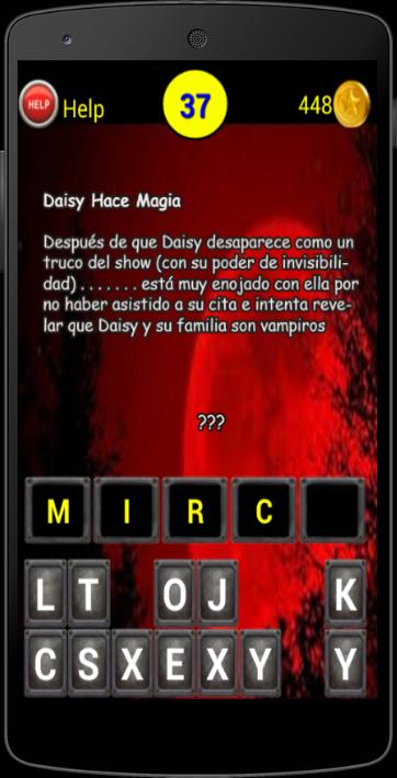 Adivinar de Chica Vampirtour