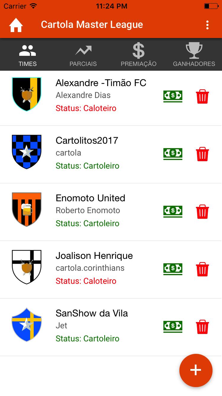 Cartoleiro TOP