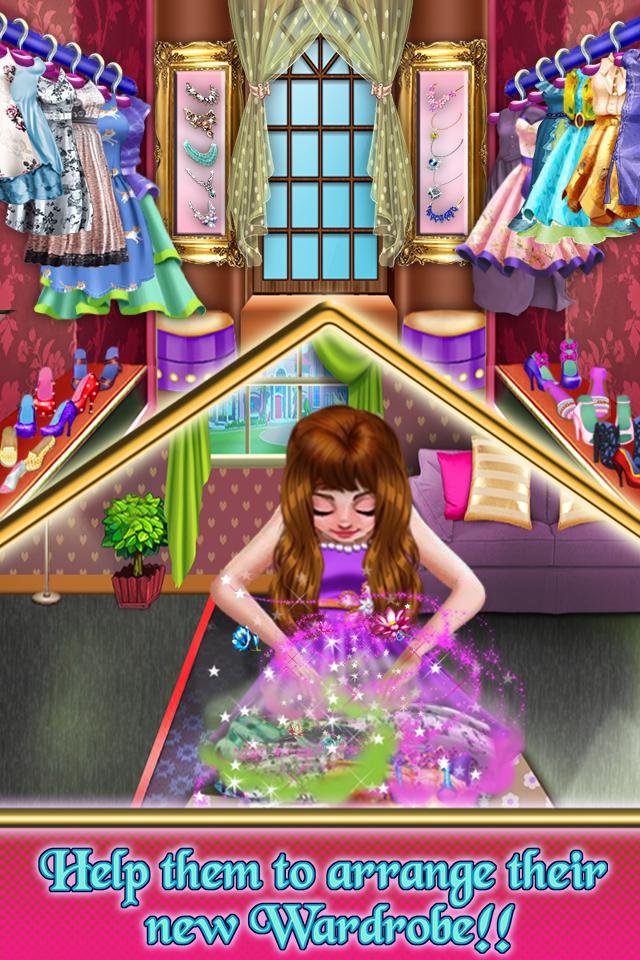 Ice Princess & Queen Fashion Wardrobe Setting Game