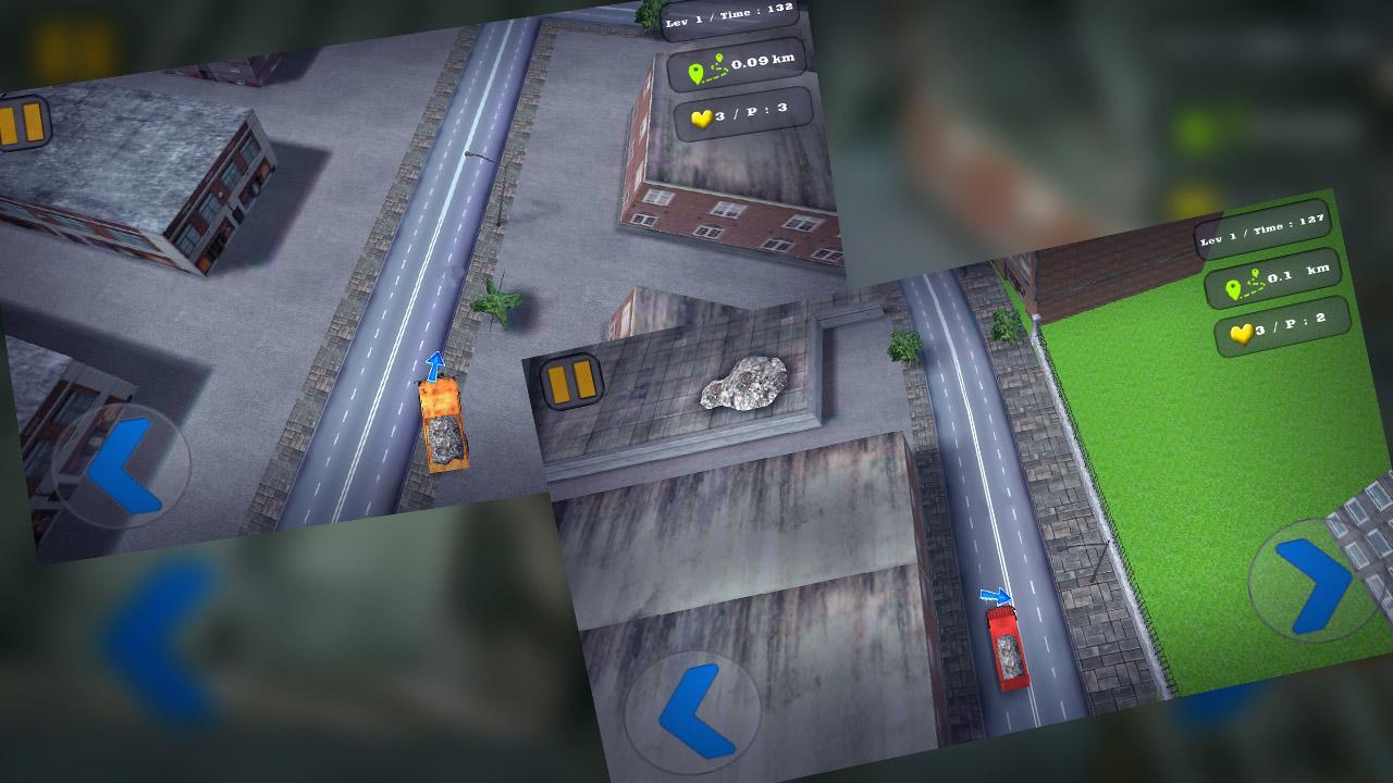 City Truck Recycle Simulation