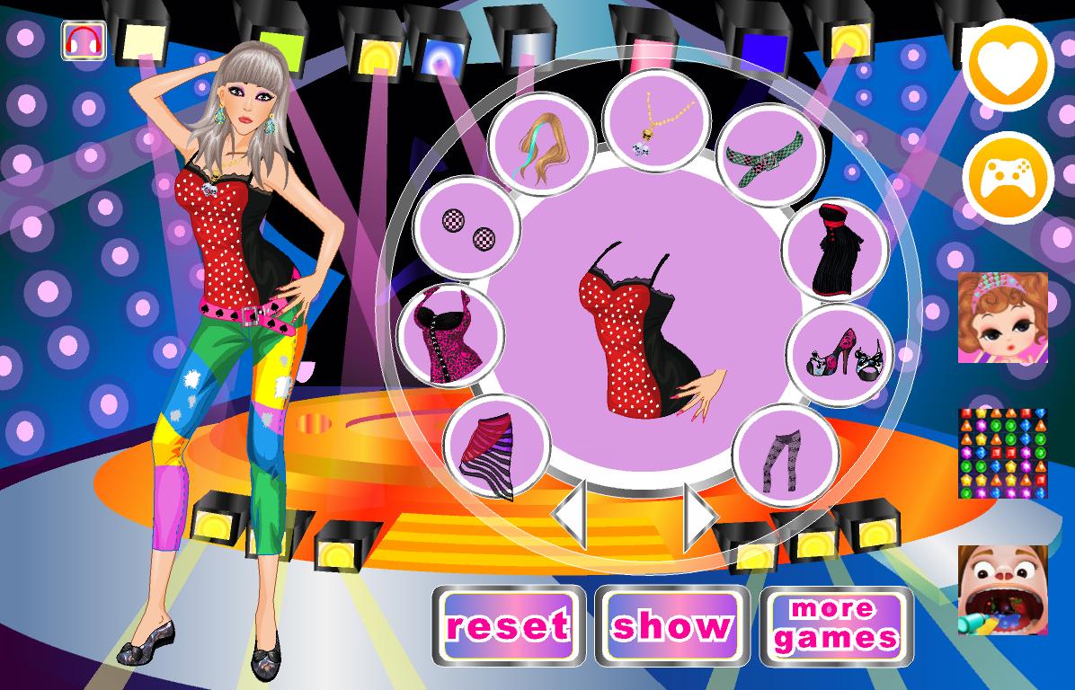 Dress Up: Attractive Girl